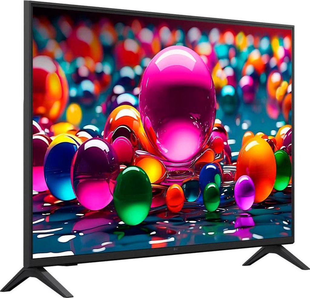 LG UHD AI 43UA75006LA 43 Zoll (109 cm) 4K Smart TV Active HDR webOS, Schwarz