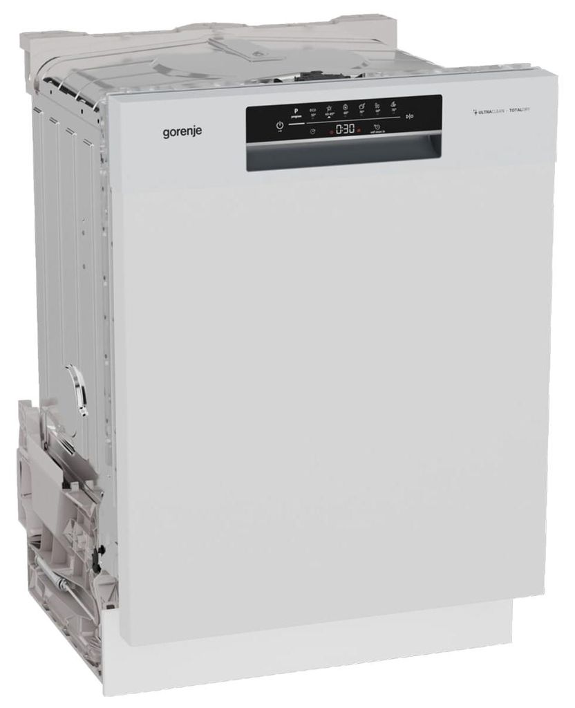 gorenje GU642C90W Geschirrspüler Unterbau, 60 cm, 14 Maßgedecke, Weiß