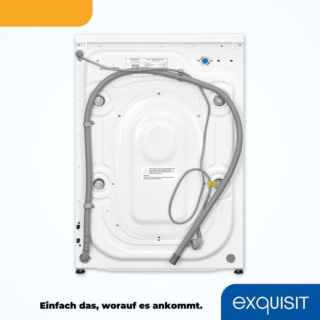 Exquisit Waschmaschine WA9214 - 340A weiss