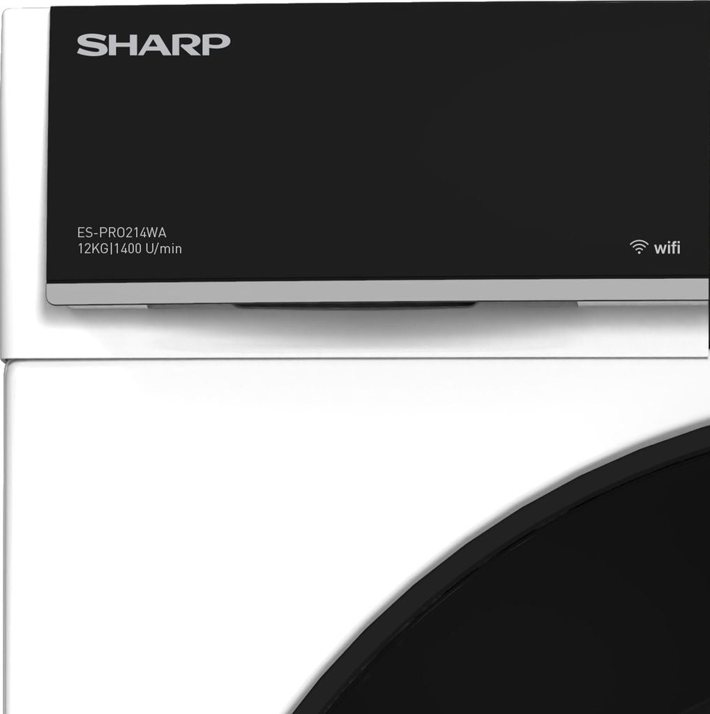 Sharp ES - PRO214WA - DE Waschmaschine 12kg WIFI VeeZyApp AquaStop AllergySmart