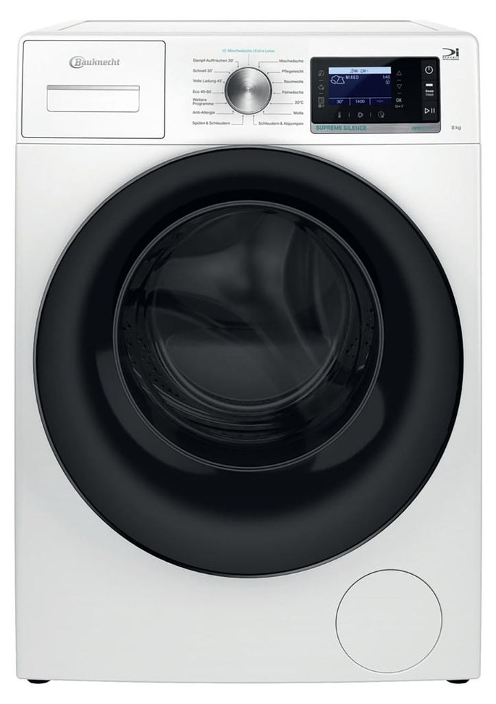 Bauknecht B6R 88E SILENCE DE, Frontlader, 8 kg, B, 72 dB, 1400 RPM, A