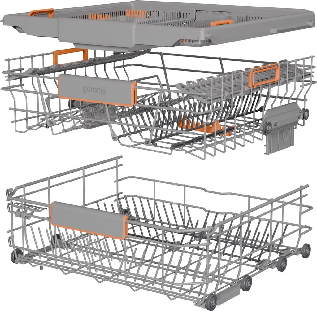 gorenje GV663A66 Geschirrspüler, vollintegrierbar, Standardgröße (60 cm), 16 Maßgedecke