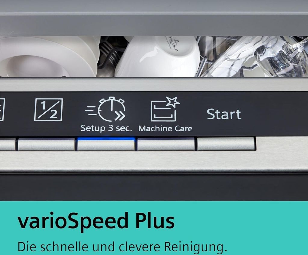 Siemens iQ300 SN23EC03ME, Freistehend, Standardgröße (60 cm), Schwarz, Edelstahl, Schwarz, Tasten, 1,75 m