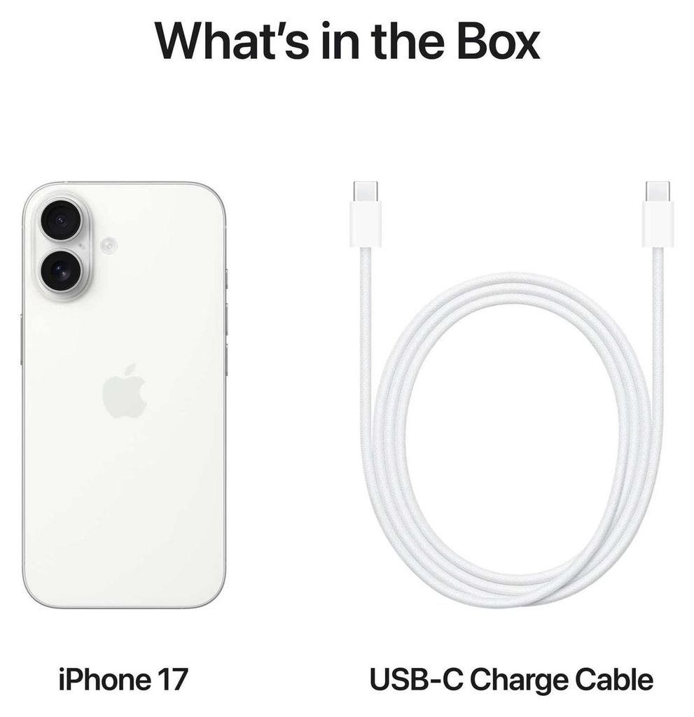 Apple iPhone 17 , 16 cm (6.3"), 2622 x 1206 Pixel, 256 GB, 48 MP, iOS 26, Weiß