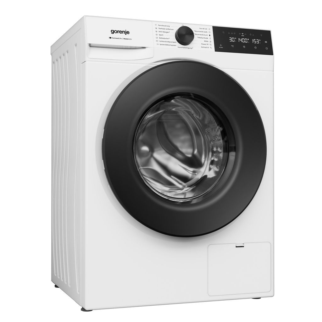 gorenje W5G484A3P1 Waschmaschine 8 kg Fassungsvermögen, 1400 U/min., WiFi - Funktion, AdaptTech, ConnectLife, UltraClean, weiß