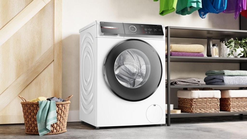 Bosch Serie 8 WGB244A40 washing machine, Frontlader, 9 kg, B, 69 dB, 1400 RPM, A
