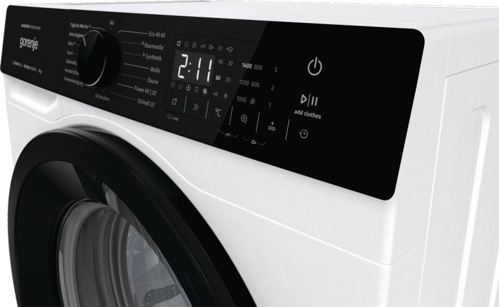 gorenje G600 Freistehend Waschmaschine, 7 kg, 1400 U/min., Frontlader, 7 kg, B, 72 dB, 1400 RPM, A