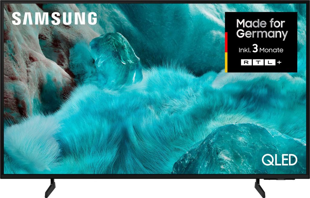Samsung Q7F 50" QLED 4K Vision AI Smart TV (2025), 127 cm (50"), 3840 x 2160 Pixel, QLED, Smart - TV, WLAN, Schwarz
