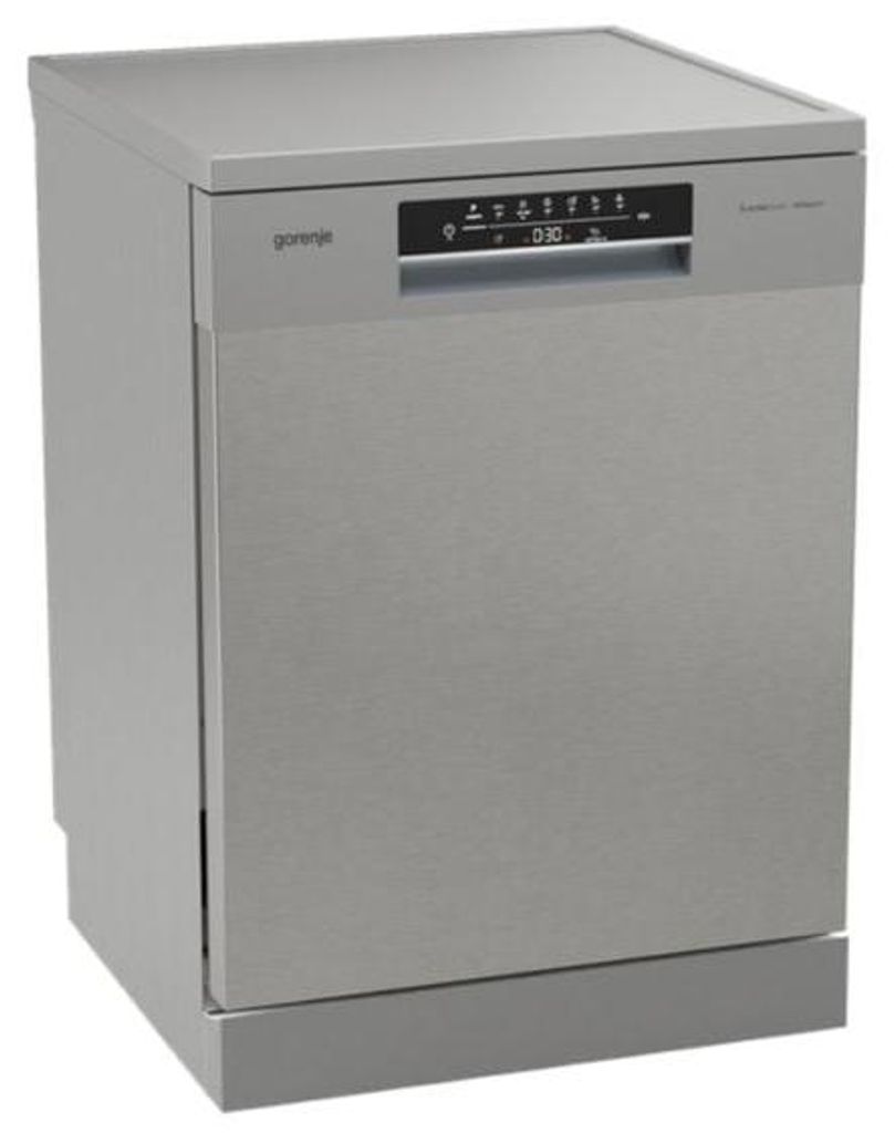 gorenje GS643C90X Geschirrspüler, freistehend, FlexUse, 16 Maßgedecke, 60 cm, silber