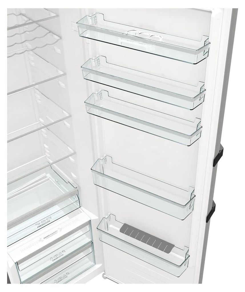 gorenje R619DAXL6 Kühlschrank ohne Gefrierfach, 398 Liter, Türanschlag wechselbar, Display, silber