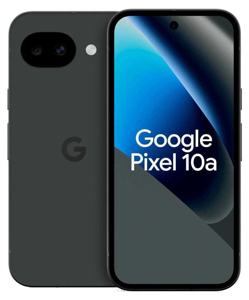 Google Pixel 10a , 16 cm (6.3"), 8 GB, 256 GB, 48 MP, Android 16.0, Schwarz