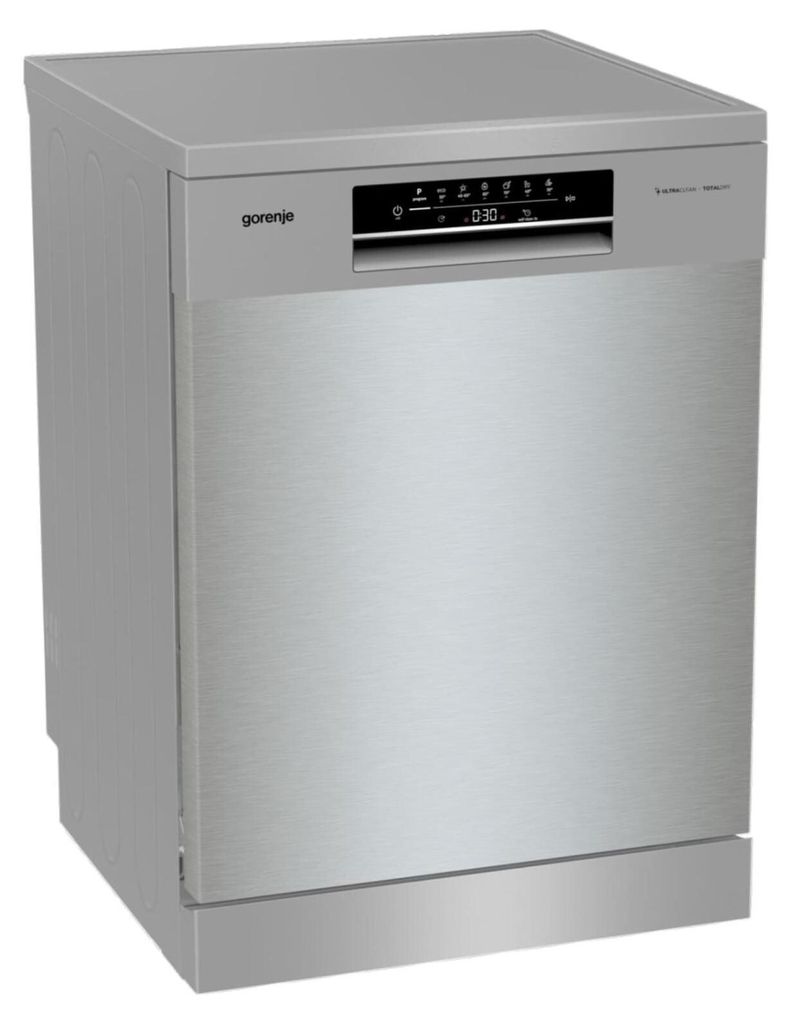 gorenje GS643C90X Geschirrspüler, freistehend, FlexUse, 16 Maßgedecke, 60 cm, silber