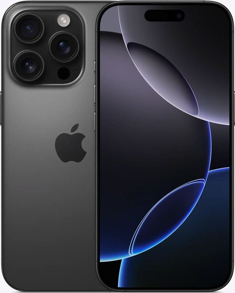 Apple iPhone 16 Pro , 16 cm (6.3"), 2622 x 1206 Pixel, 128 GB, 48 MP, iOS 18, Titan