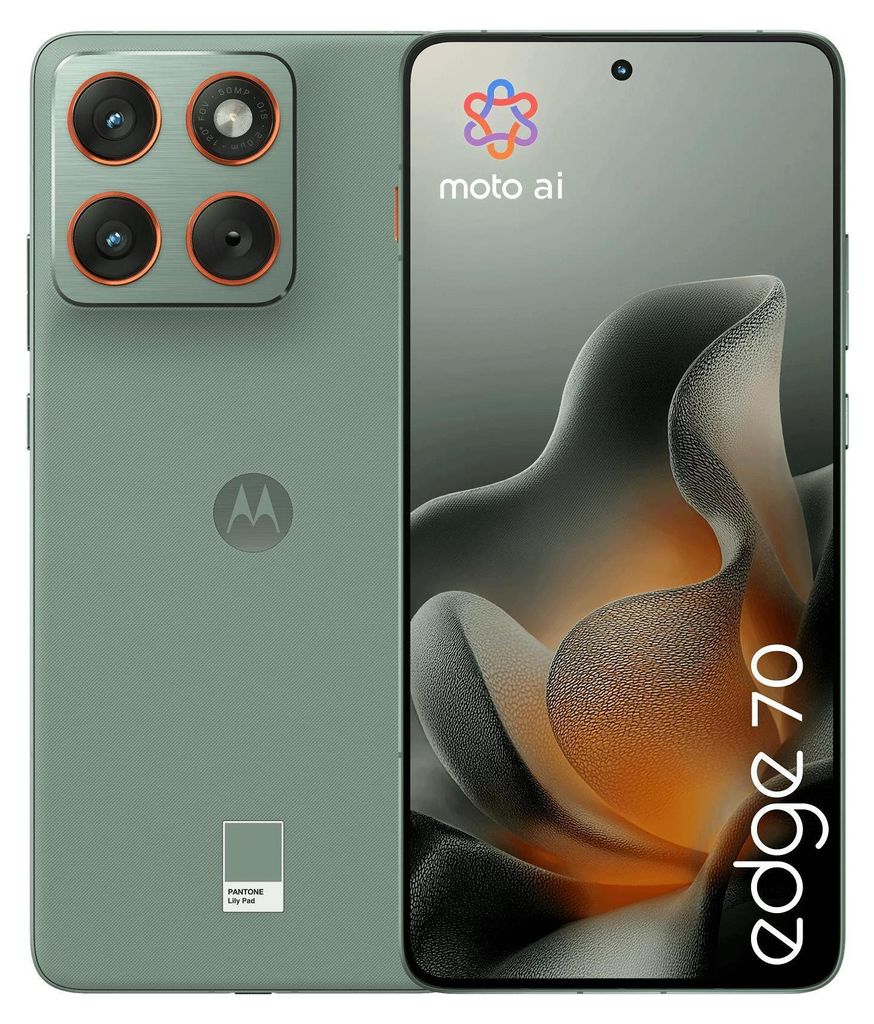 Motorola edge 70 , 17 cm (6.7"), 12 GB, 512 GB, 50 MP, Android 16.0, Grün