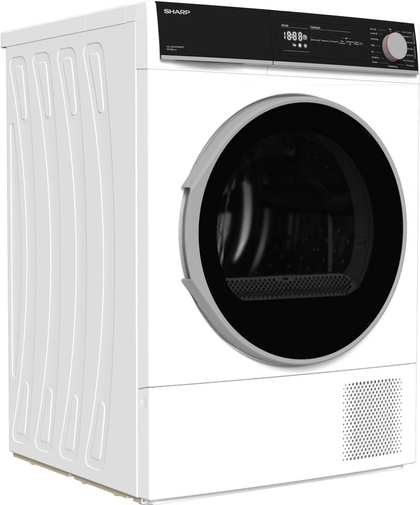 Sharp Wärmepumpentrockner Weiß 9kg KD - NHH9S8GW3 - DE