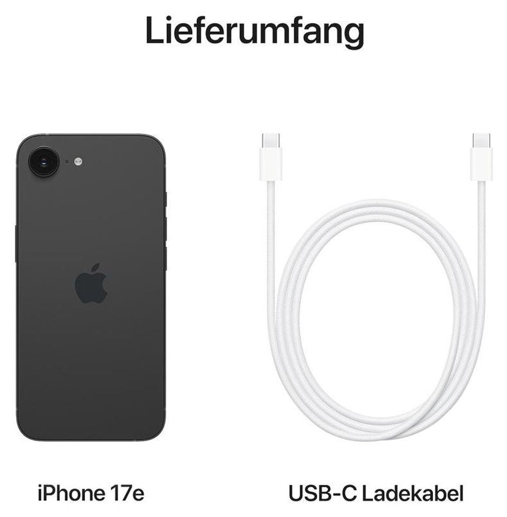 Apple iPhone 17e 256GB Schwarz