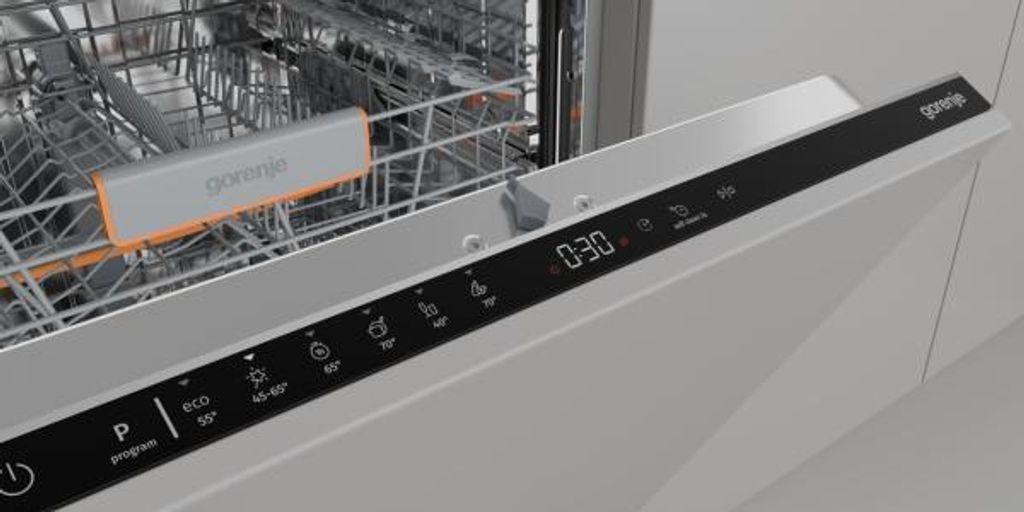 gorenje GV642C65 Geschirrspüler, vollintegrierbar (Lieferung ohne Möbelfront), TouchControl, TotalDry, 60 cm
