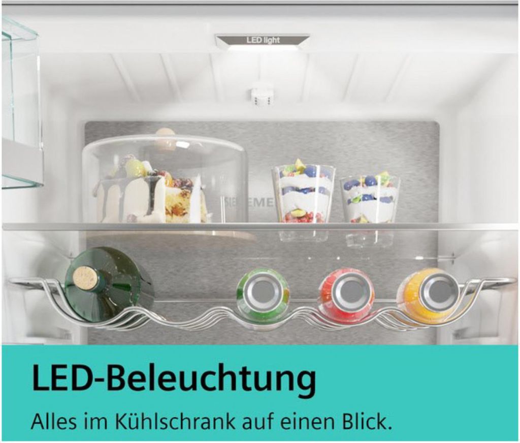 Siemens iQ300 KI22LVFE0, 119 l, Integriert, E, 35 dB, SN - ST, NoFrost - Funktion (Kühleinheit)