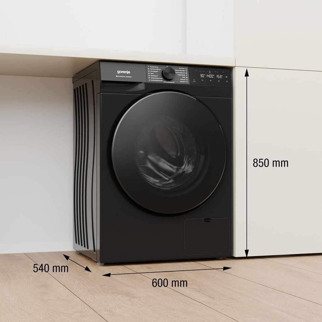 gorenje W53G484A3P1B Waschmaschine, Freistehend