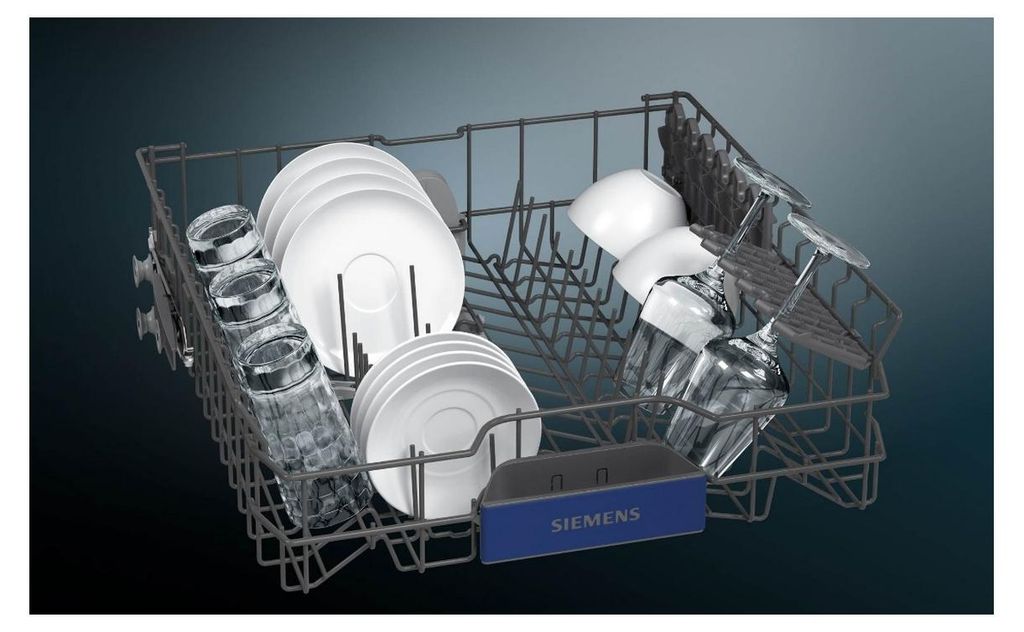 Siemens iQ300 SN23EC03ME, Freistehend, Standardgröße (60 cm), Schwarz, Edelstahl, Schwarz, Tasten, 1,75 m