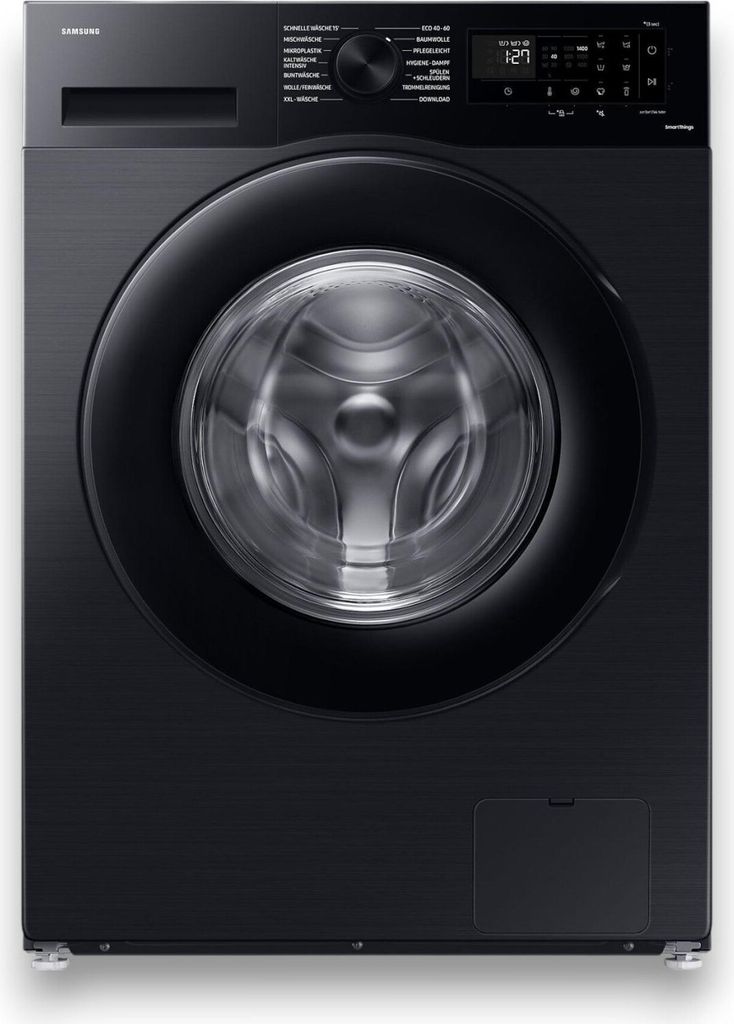 Samsung WW5000C, Waschmaschine, Ecobubble, SmartThings, Mikroplastik, 9kg, , WW90CGC04AABEG, Frontlader, 9 kg, B, 72 dB, 1400 RPM, A