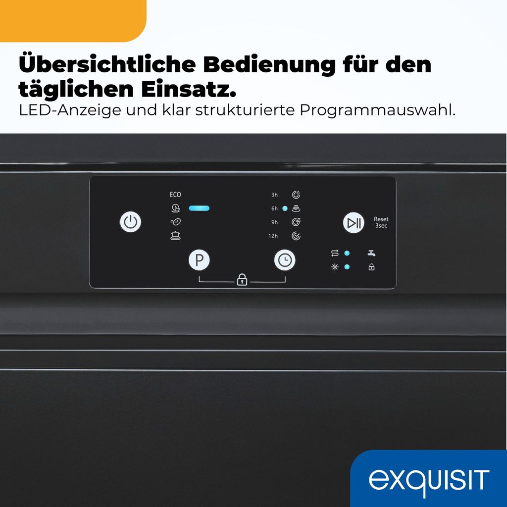 Exquisit Geschirrspüler - GSP59114 - 451D