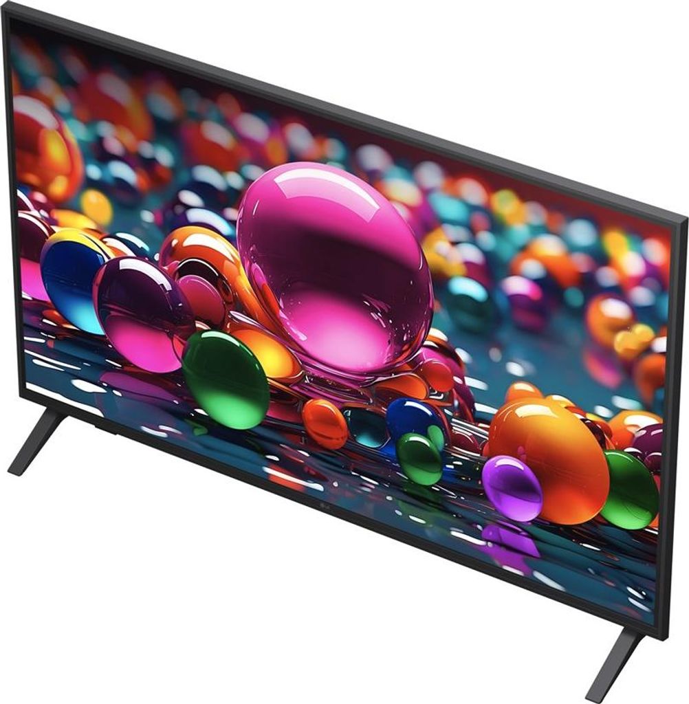 LG UHD AI 43UA75006LA 43 Zoll (109 cm) 4K Smart TV Active HDR webOS, Schwarz