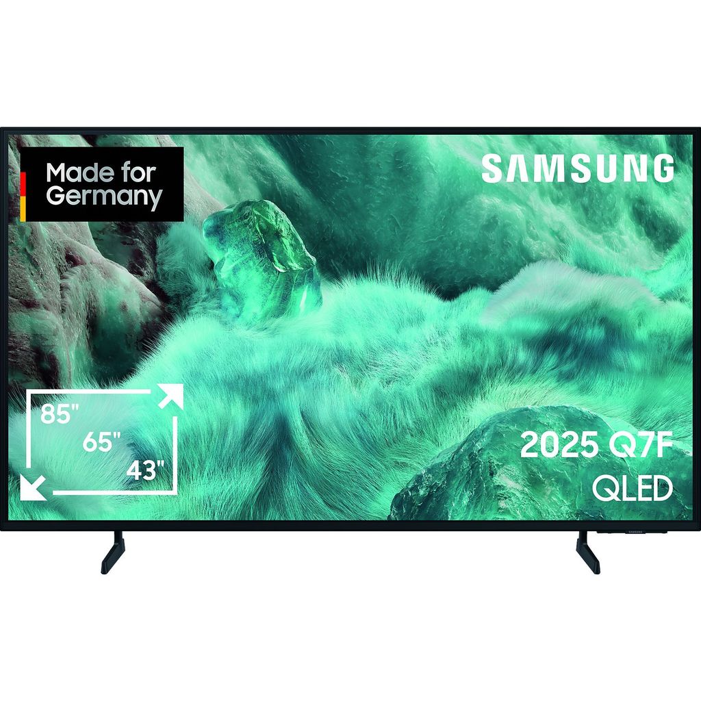 Samsung Q7F 50" QLED 4K Vision AI Smart TV (2025), 127 cm (50"), 3840 x 2160 Pixel, QLED, Smart - TV, WLAN, Schwarz