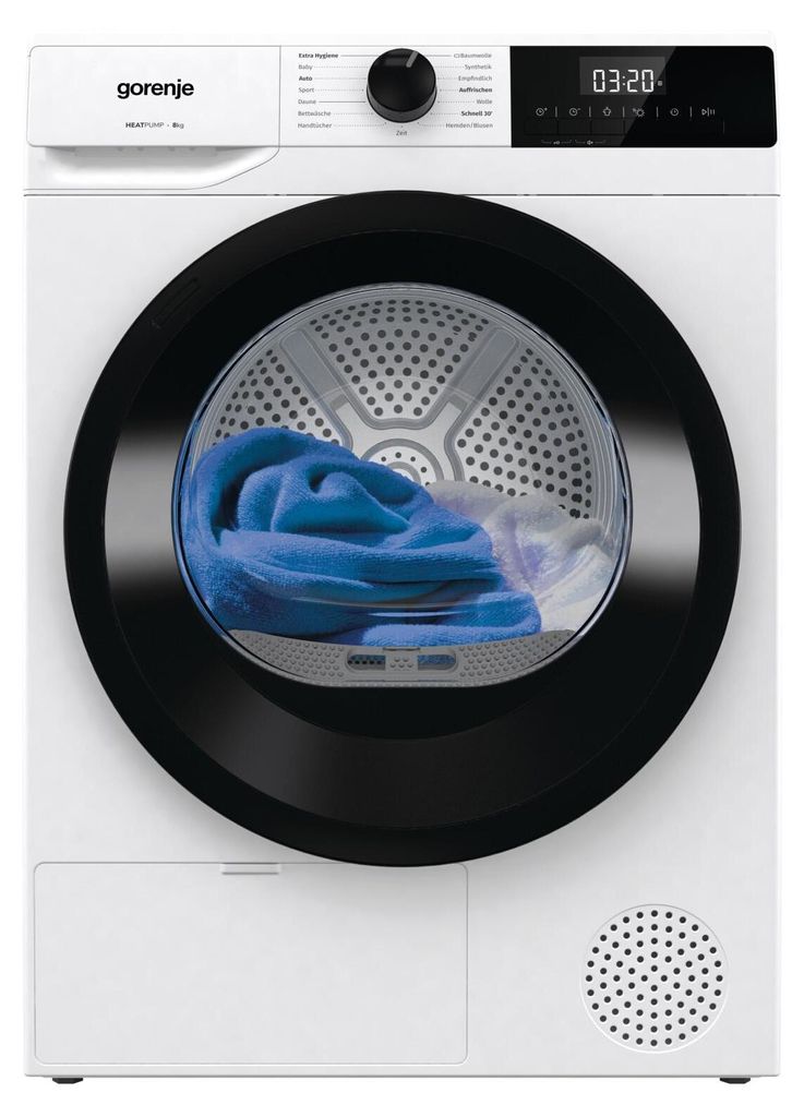 gorenje DHNE83 Wärmepumpentrockner, freistehend, 8 kg