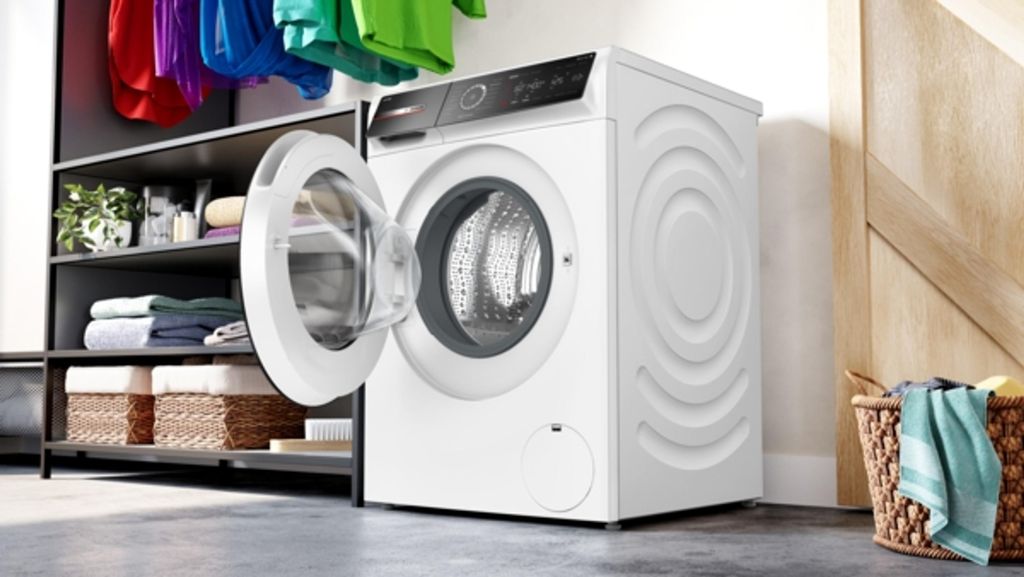 Bosch Serie 8 WGB244A40 washing machine, Frontlader, 9 kg, B, 69 dB, 1400 RPM, A