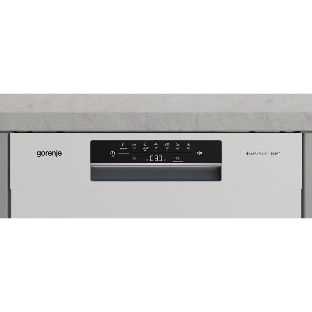 gorenje GU642C90W Geschirrspüler Unterbau, 60 cm, 14 Maßgedecke, Weiß