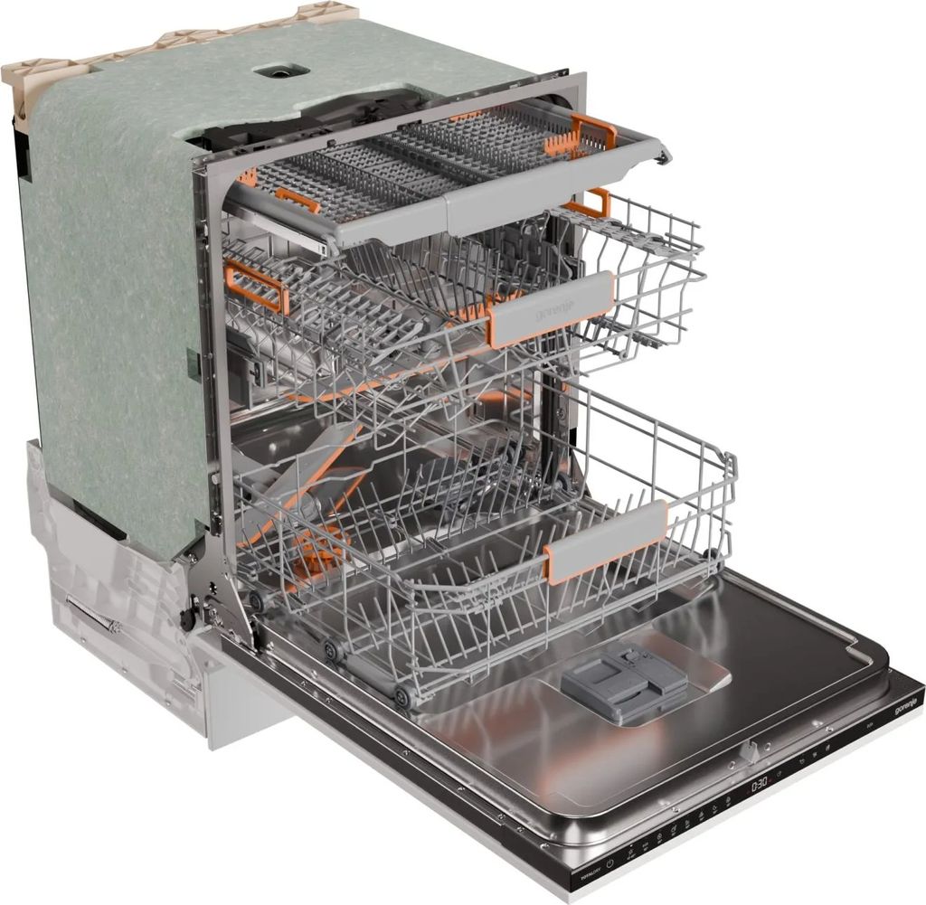 gorenje GV663A66 Geschirrspüler, vollintegrierbar, Standardgröße (60 cm), 16 Maßgedecke
