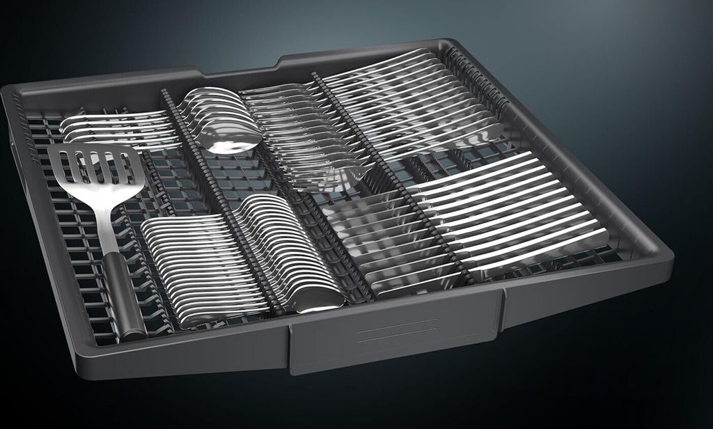 Siemens iQ300 SN23EC03ME, Freistehend, Standardgröße (60 cm), Schwarz, Edelstahl, Schwarz, Tasten, 1,75 m