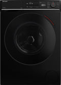 Sharp ES - PRO214BA - DE Waschmaschine 12kg 1400 U/min Schwarz VeeZy App AquaStop