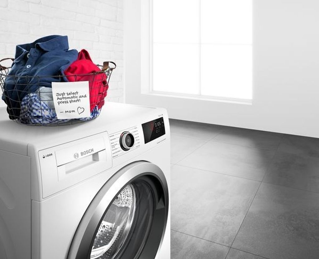 Bosch Serie 8 WGB244A40 washing machine, Frontlader, 9 kg, B, 69 dB, 1400 RPM, A