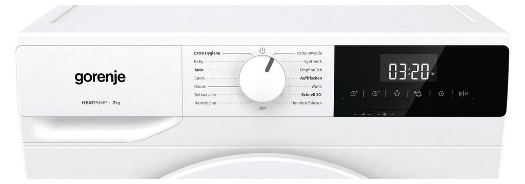 gorenje DHNE72 Wärmepumpentrockner, 7 kg, 15 Programme