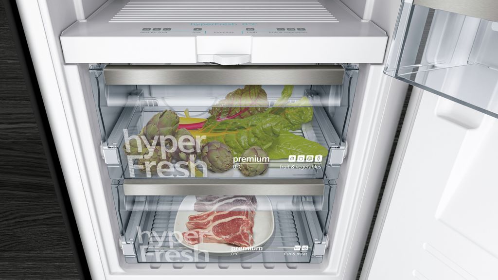 Siemens iQ700 KI51FADE0, 220 l, SN - T, 37 dB, E, Weiß