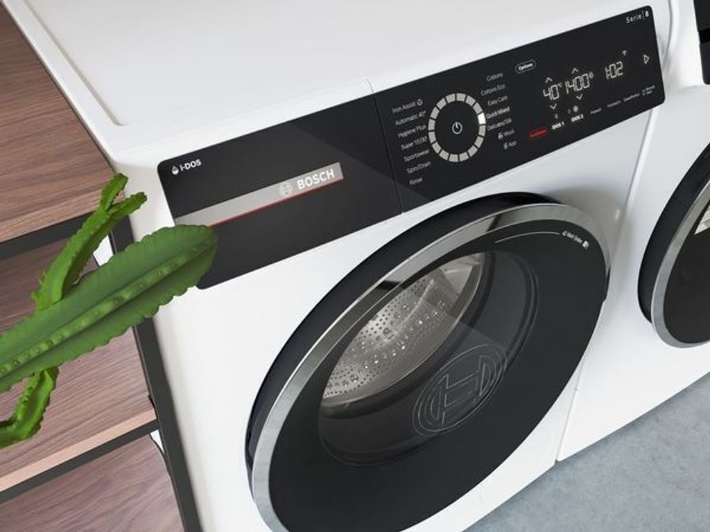 Bosch Serie 8 WGB244A40 washing machine, Frontlader, 9 kg, B, 69 dB, 1400 RPM, A