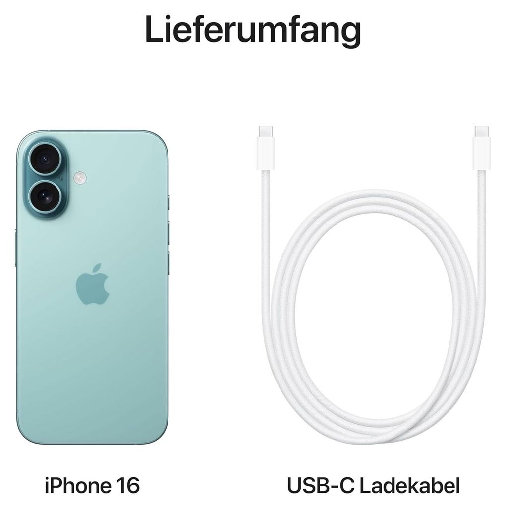 Apple iPhone 16 128GB Teal