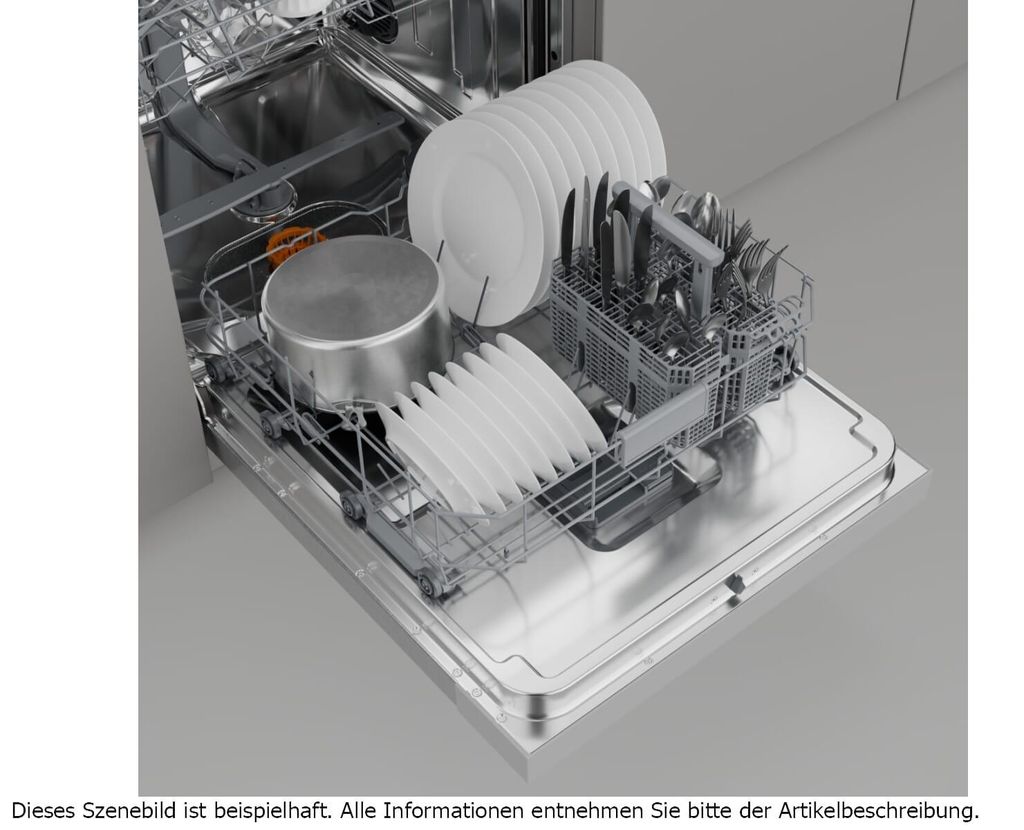 gorenje GU642C90X Geschirrspüler, Unterbau, 60 cm, 14 Maßgedecke, Silber