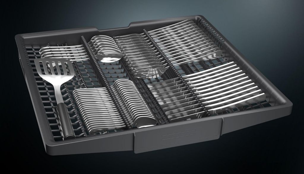 Siemens iQ300 SN23EC03ME, Freistehend, Standardgröße (60 cm), Schwarz, Edelstahl, Schwarz, Tasten, 1,75 m