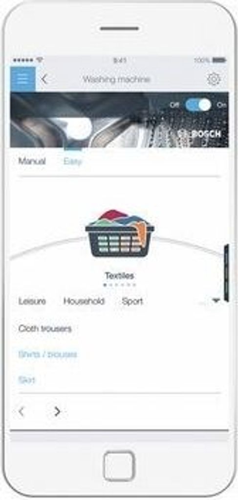 Bosch Serie 8 WGB244A40 washing machine, Frontlader, 9 kg, B, 69 dB, 1400 RPM, A