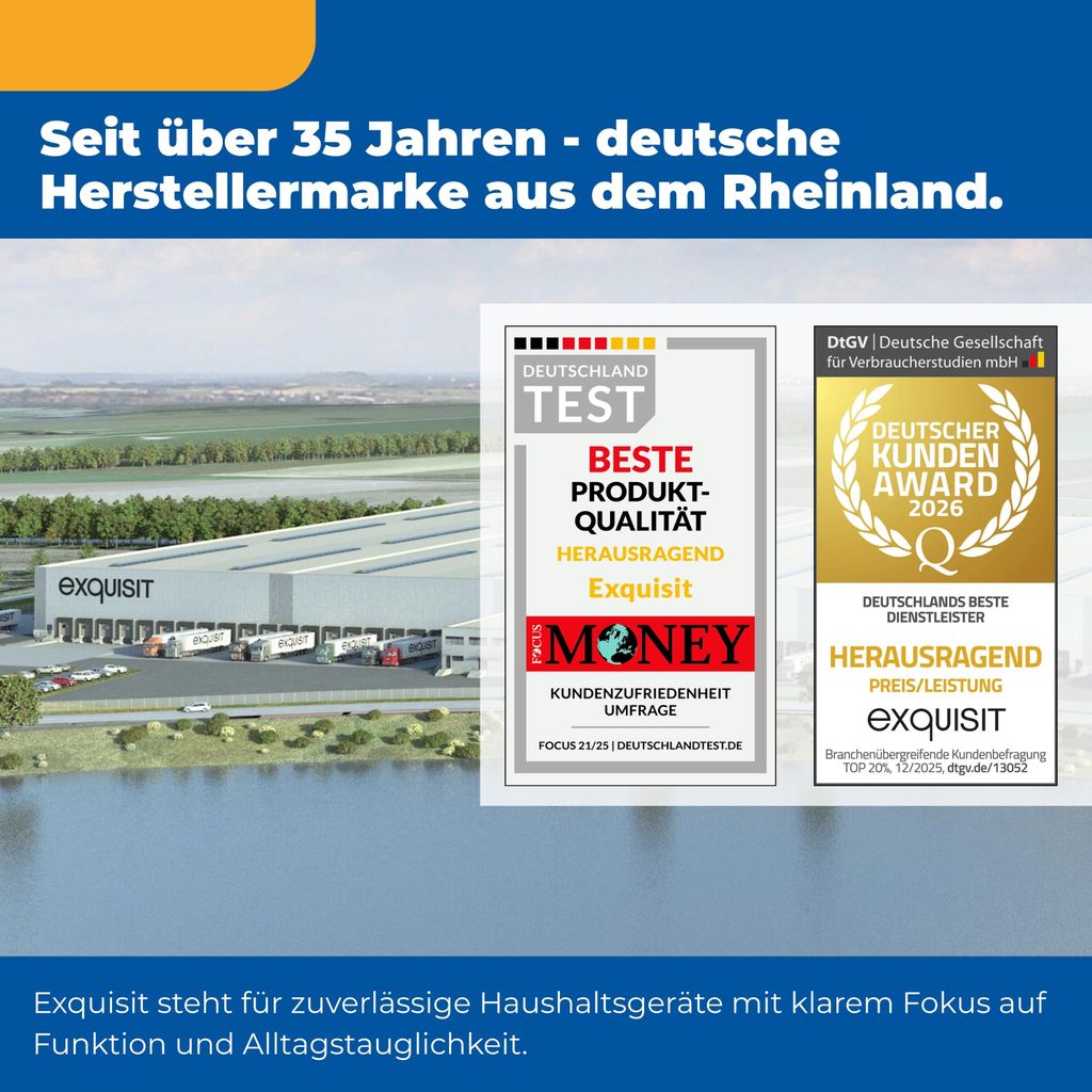 Exquisit Geschirrspüler - GSP59114 - 451D