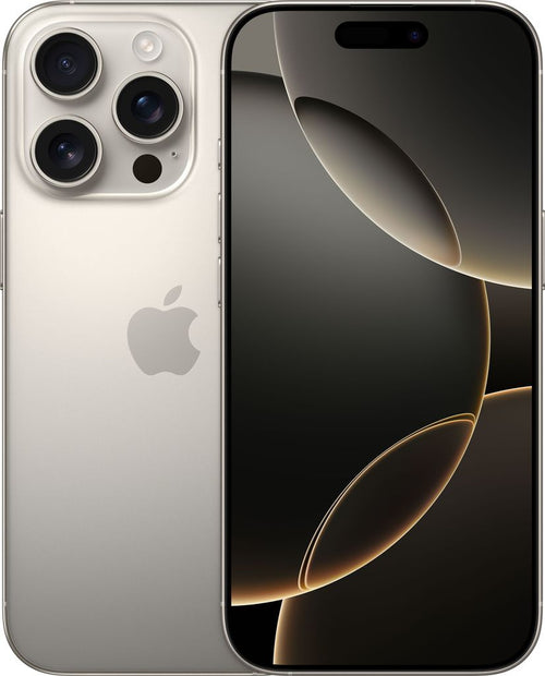 Apple iPhone 16 Pro , 16 cm (6.3"), 2622 x 1206 Pixel, 128 GB, 48 MP, iOS 18, Titan