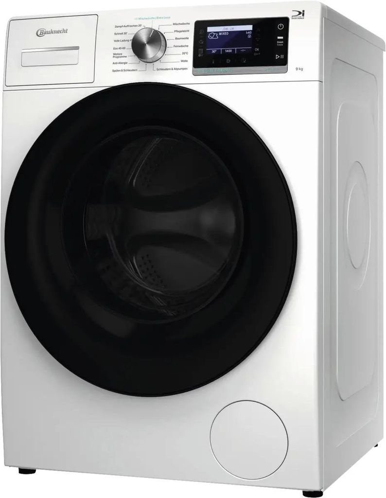 Bauknecht B6R 98E SILENCE, Frontlader, 9 kg, B, 72 dB, 1400 RPM, A