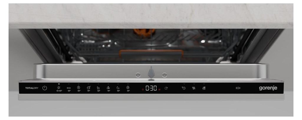 gorenje GV663A66 Geschirrspüler, vollintegrierbar, Standardgröße (60 cm), 16 Maßgedecke