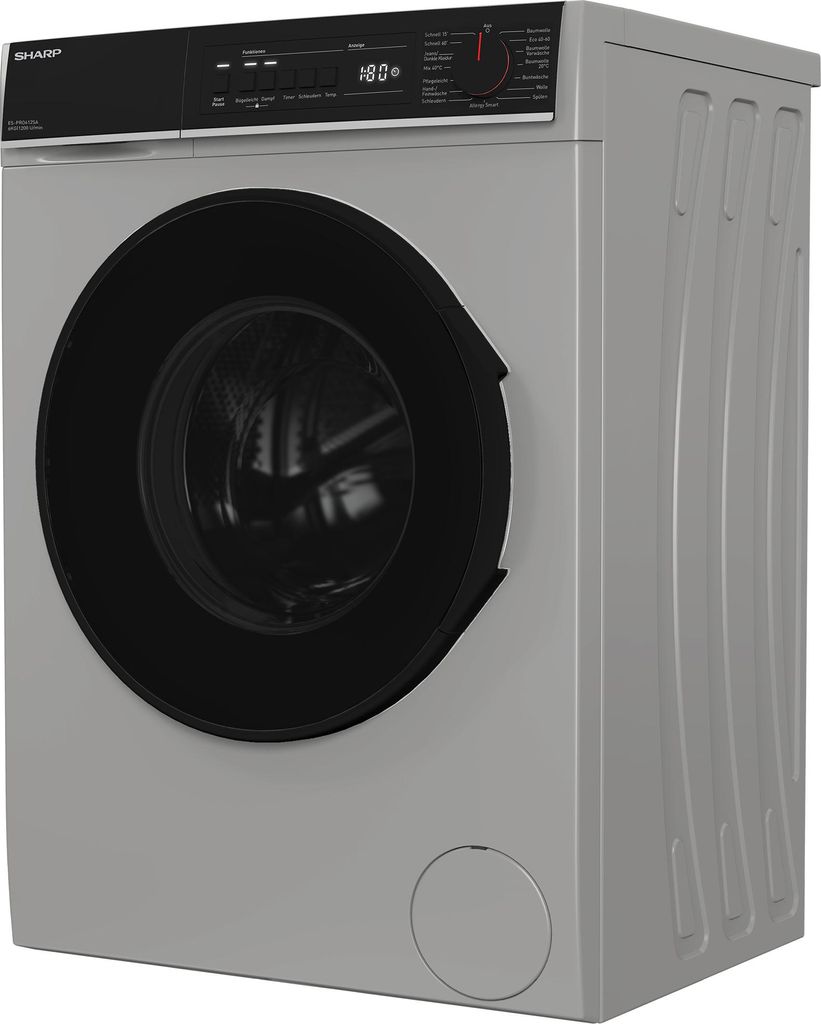 Sharp ES - PRO612SA - DE Waschmaschine 6kg EcoLogic AllergySmart AquaStop