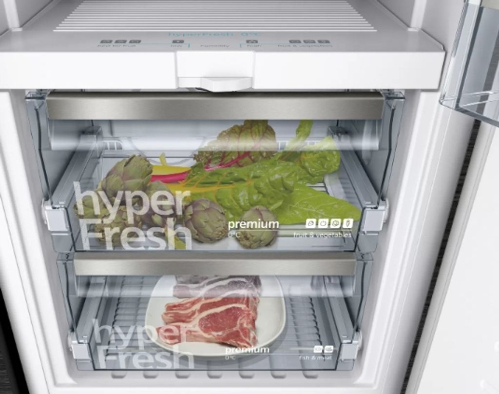 Siemens iQ700 KI51FADE0, 220 l, SN - T, 37 dB, E, Weiß