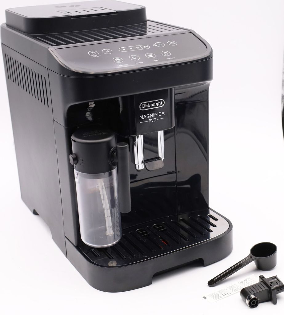 De'Longhi De’Longhi Magnifica EVO 4 Rezepte, Espressomaschine, 1,8 l, Kaffeebohnen, Eingebautes Mahlwerk, 1450 W, Schwarz