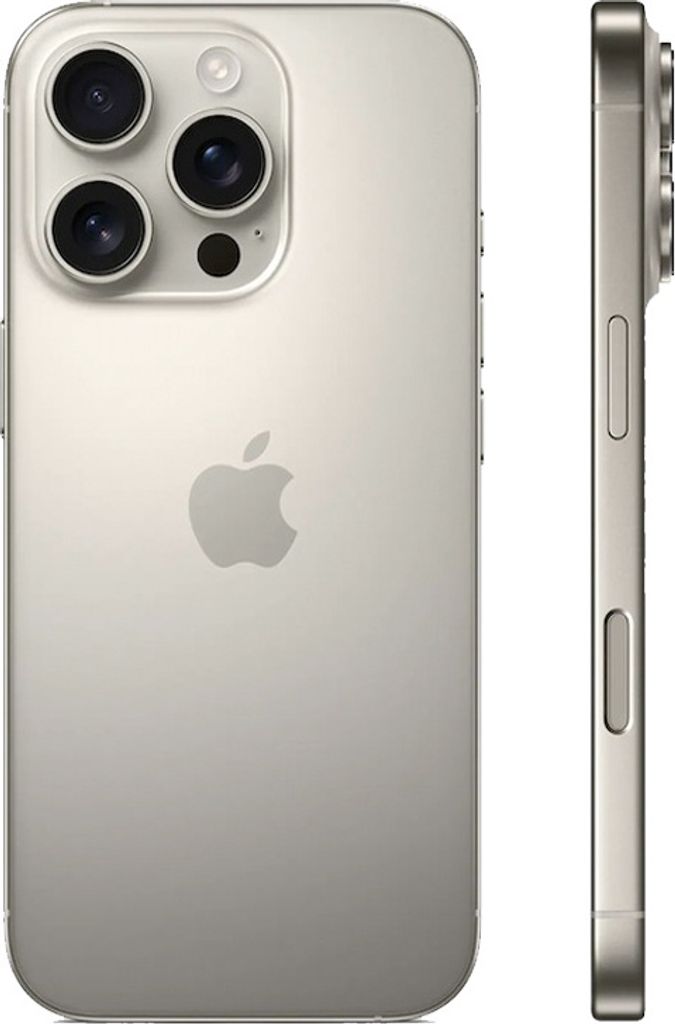 Apple iPhone 16 Pro , 16 cm (6.3"), 2622 x 1206 Pixel, 128 GB, 48 MP, iOS 18, Titan